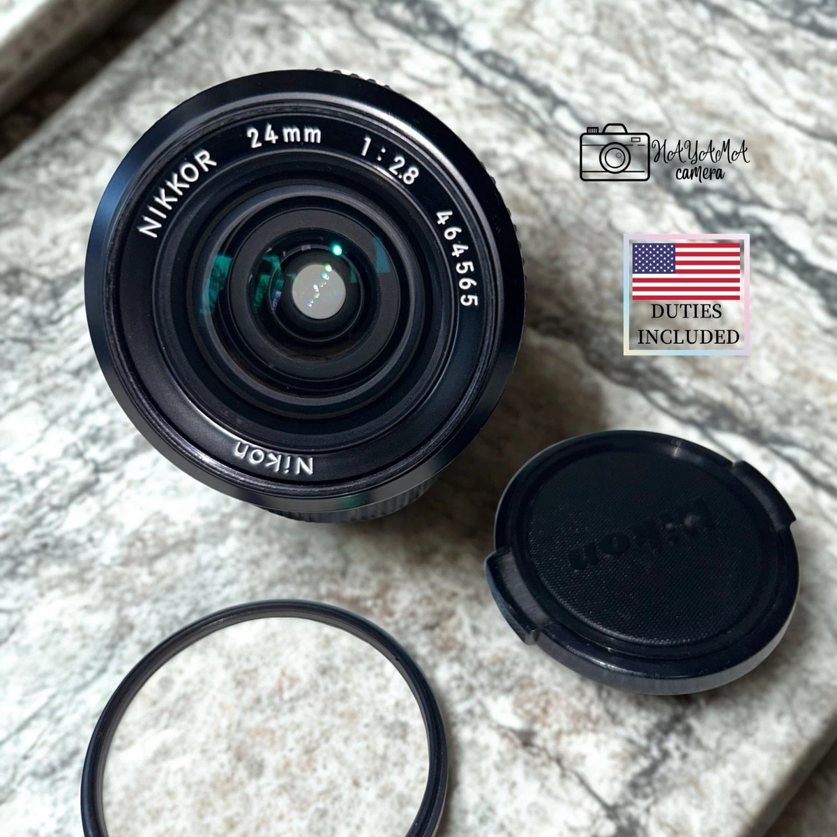 Nikon AI-S f/2.8 Camera Lenses 24mm Focal for sale | eBay