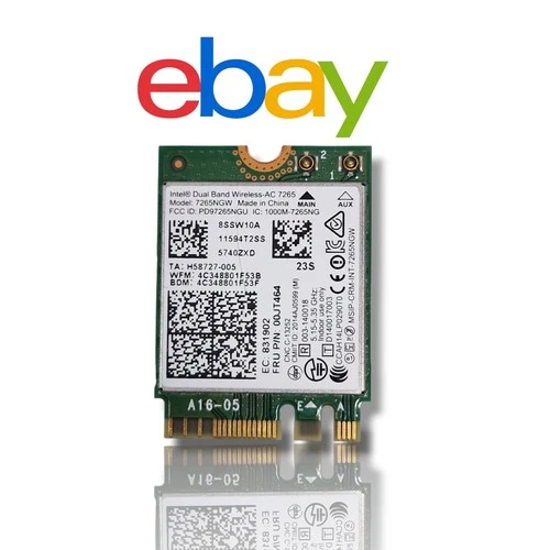 Intel AX200NGW WLAN Wi-Fi 6 + Bluetooth 5.0 Modulo M.2 Ngff Mappa Notebook #W198