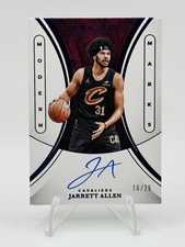 2024-25 Immaculate Jarrett Allen Modern Marks Blue Auto #16/25 Cavaliers