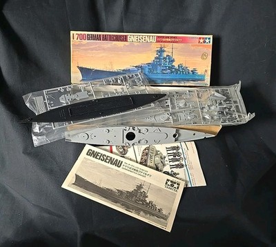 Tamiya 77520 German Battleship Gneisenau 1/700 Scale Plastic Model Kit