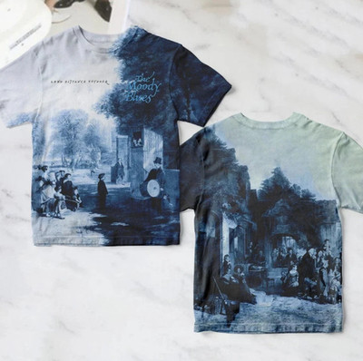 The Moody Blues Long Distance Voyager Album 3D T-Shirt ZA494