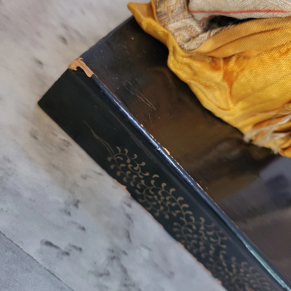 Vintage Japanese Hina Doll Figurine Display Case Antique Decoration - Image 4 of 4