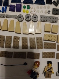 Lego 7325 Pharaoh&rsquo;s Quest Jake Helena Minifigure Lot