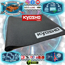 Kyosho - Teamwear / Racewear - Large (Black) Pit Mat (1200x600mm) - K.88092XL