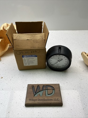 #ad Weksler BA14PPE2RWXX 4 1 2quot; 0 60PSIG Regal Pressure Gauge $42.60