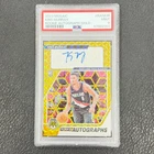 Kris Murray 2023 Panini Mosaic Rookie Autographs Gold Prizm RC Auto 7/10 PSA HK
