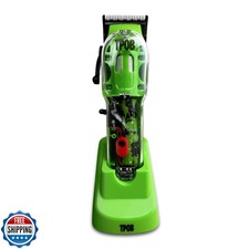 TPOB Slime 2 Barber Hair Clippers for Men 6800 RPM with Matte Gre