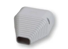 INABA DENKO SEN-140-W FITTING; SLIMDUCT END FITTING