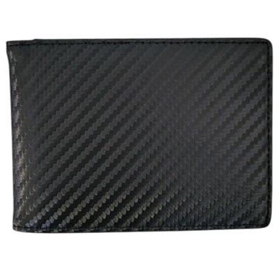 Runbox Slim Leather Black Wallet RFID Blocking