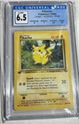 Pokemon 1999 PIKACHU Jungle 1st edition #60/64 CGC 6.5 graded nm+