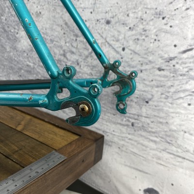 Vintage Specialized Hard Rock MTB Bike Frame 20in Teal Steel 80s