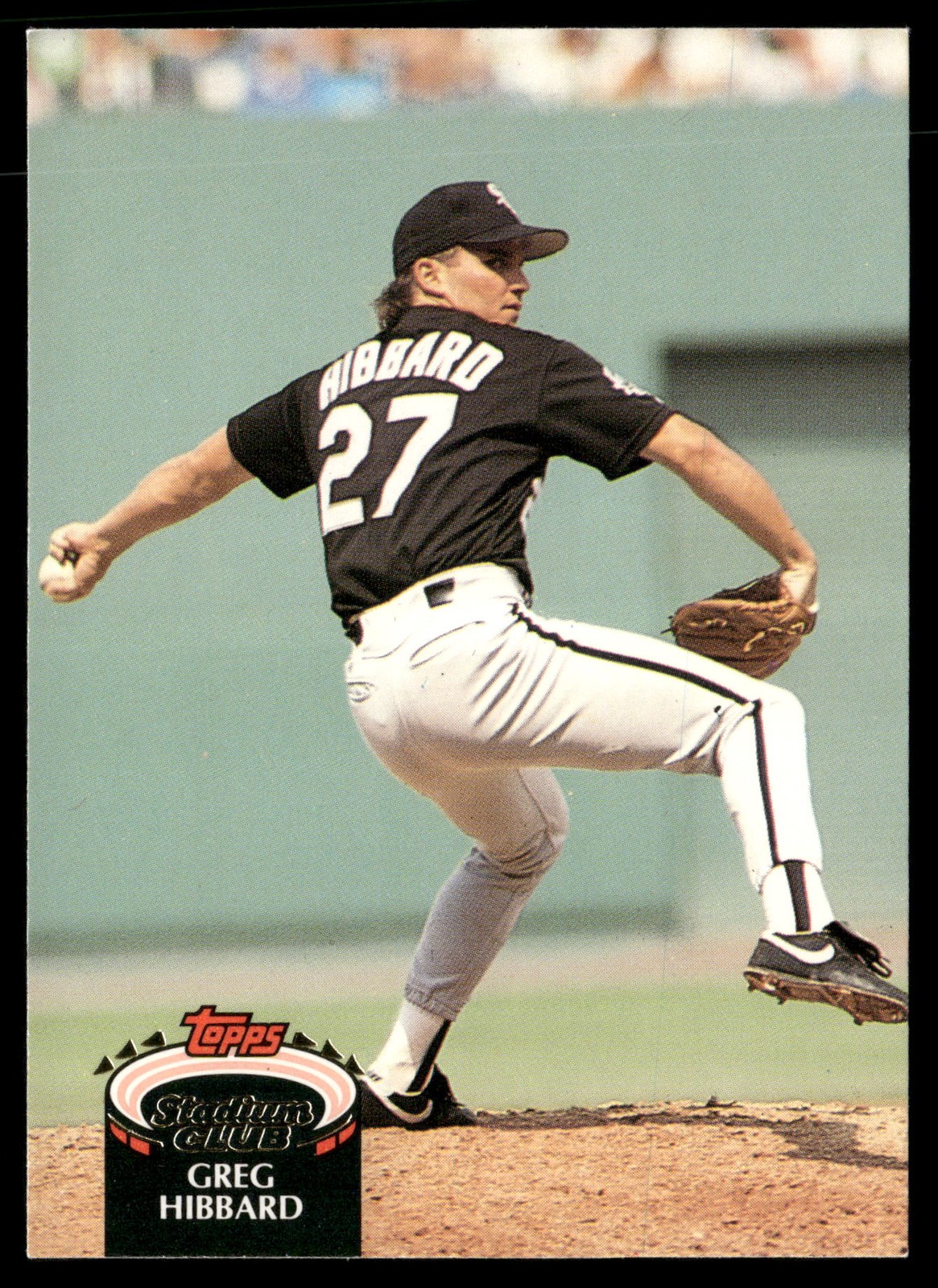 1992 Stadium Club #586b Greg Hibbard