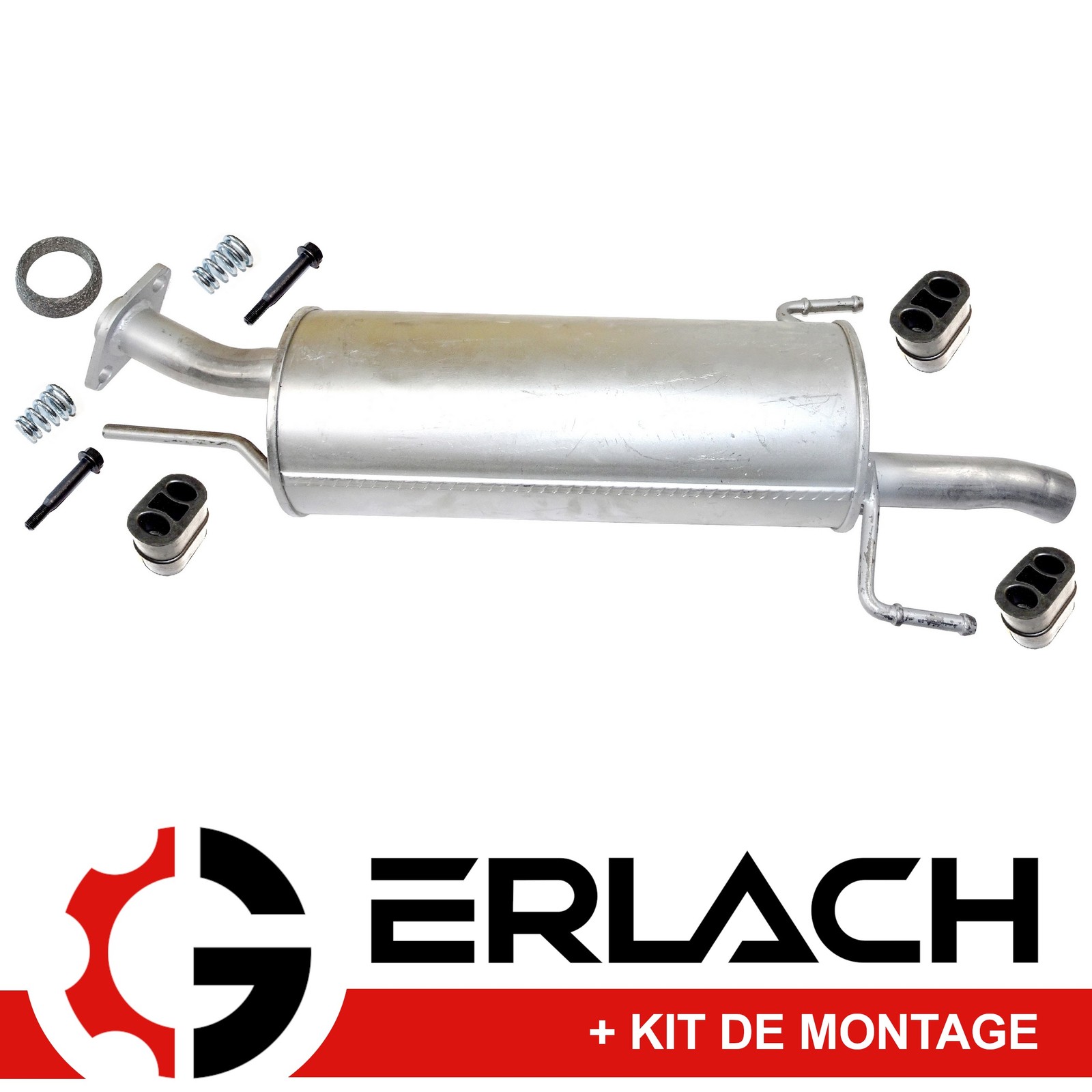 Silencieux arriere pour Opel Astra G hayon 1.4 et 1.6 de 1998 a 2004