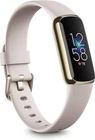 Fitbit Luxe-Fitness and Wellness-Tracker - Lunar White/Soft Gold Stainless Steel