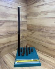 VINTAGE 1970s Table Top Bar Skittles Family Game Casdon Toys Self Righting Pins