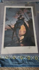 Batman & Catwoman Convention Fine Art Giclée Print Clay Mann Tom King Signed
