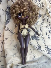 LOL Surprise OMG Movie Magic Studios Agent Soul Doll Rare HTF Doll Gold Afro