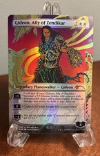 MTG GIDEON, ALLY OF ZENDIKAR Pro Tour Promo Foil Magic the Gathering