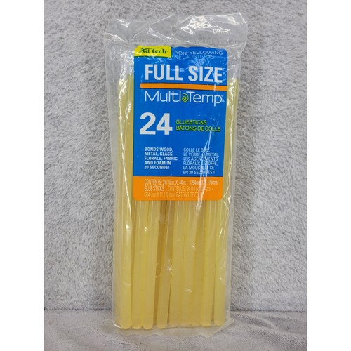 Ad Tech Full Size 24 Multi Temp Glue Sticks 10 Inch Non Yellowing