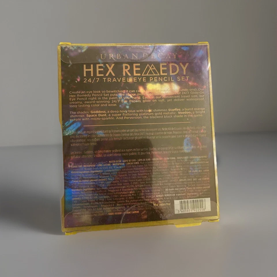 Urban Decay UD *Hex Remedy 24/7 Travel Set* ~DISCONTINUED COLORS~ STARFIRE ~NIB~ - Image 2 of 2