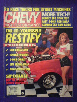 CHEVY HIGH PERFORMANCE - ZUM DIY RESTIFY - Juli 1996