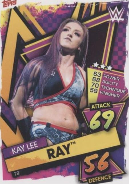 2021 Topps WWE Slam Attax - Kay Lee Ray #79 - 1 of 1
