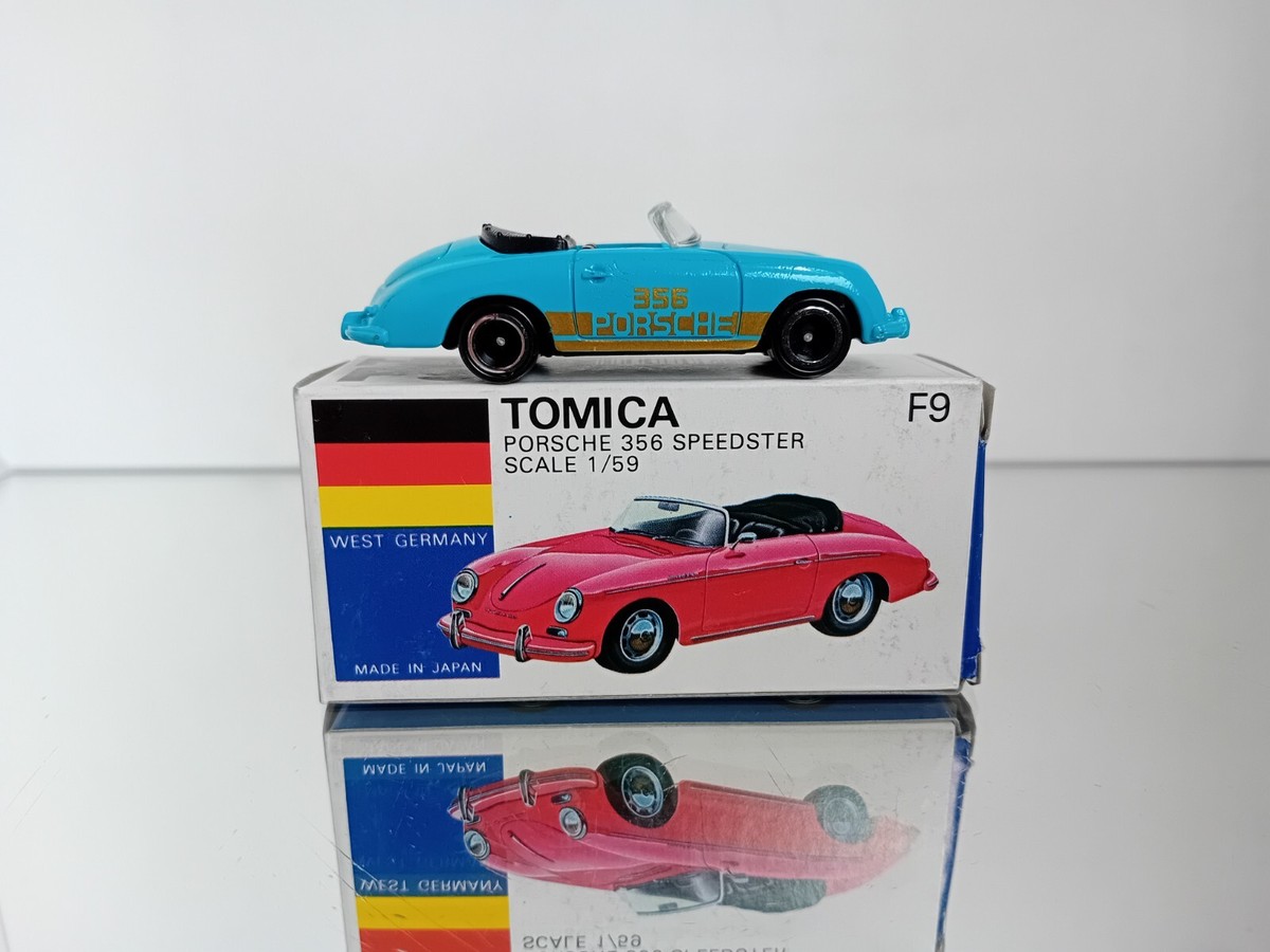 Tomica F9 Porsche Speedster 356 Made in Japan Mint In Box | eBay