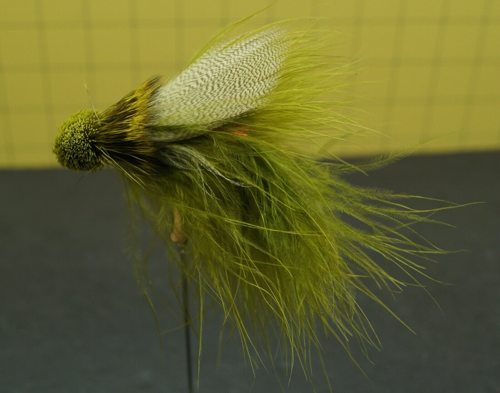 MFC Galloup's Olive Articulated Flathead Size #4 Single Fly