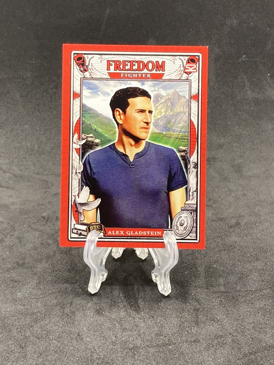 2023 Bitcoin Trading Cards Freedom Fighter Alex Gladstein #36 HOT BTC BTCTC
