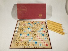 Vintage Scrabble Board Game 1948 Selchow & Righter Co. Made in USA