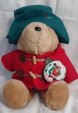 Vintage Sears 1994 Christmas 17" Paddington Plush
