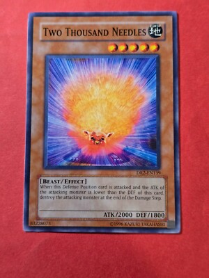 2005 Yu-Gi-Oh Dark Revelation 2 #DR2139 Two Thousand Needles, Unl, C, NF, cd1