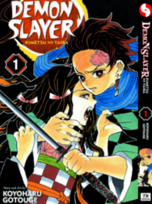Comic Book Demon Slayer Kimetsu No Yaiba Manga Vol 1-23 English