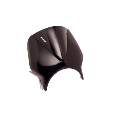 WINDSHIELD UNIVERSAL VISION PUIG FOR DAELIM ROADWIN 125 2006 > 2009 BLACK