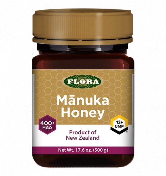 Flora Inc Mnuka Honey MGO 400+/12+ UMF 17,6 унций жидкости