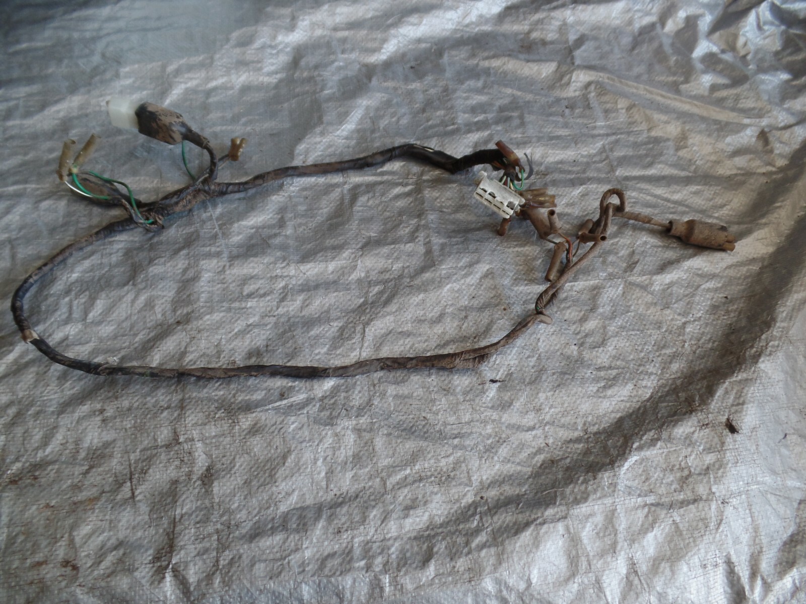 Honda XL250S XL250 Wiring Wire Harness *CONNECTOR HAS DEFECT 1978 1979