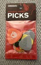 D'Addario Acoustic Pick Variety 13-Pack