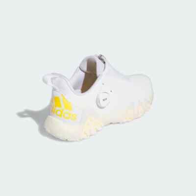 Adidas Codechaos 22 BOA Golf Shoes Mens 12 White Black GX3938 Spikeless Boost adidas Mens CodeChaos 22 BOA Shoe, White/Navy main image 2