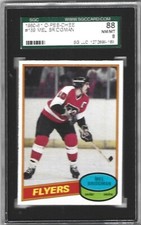 1980 OPC #189 MEL BRIDGMAN SGC 88 OR 8 NM/MT - TOUGH CARD !!