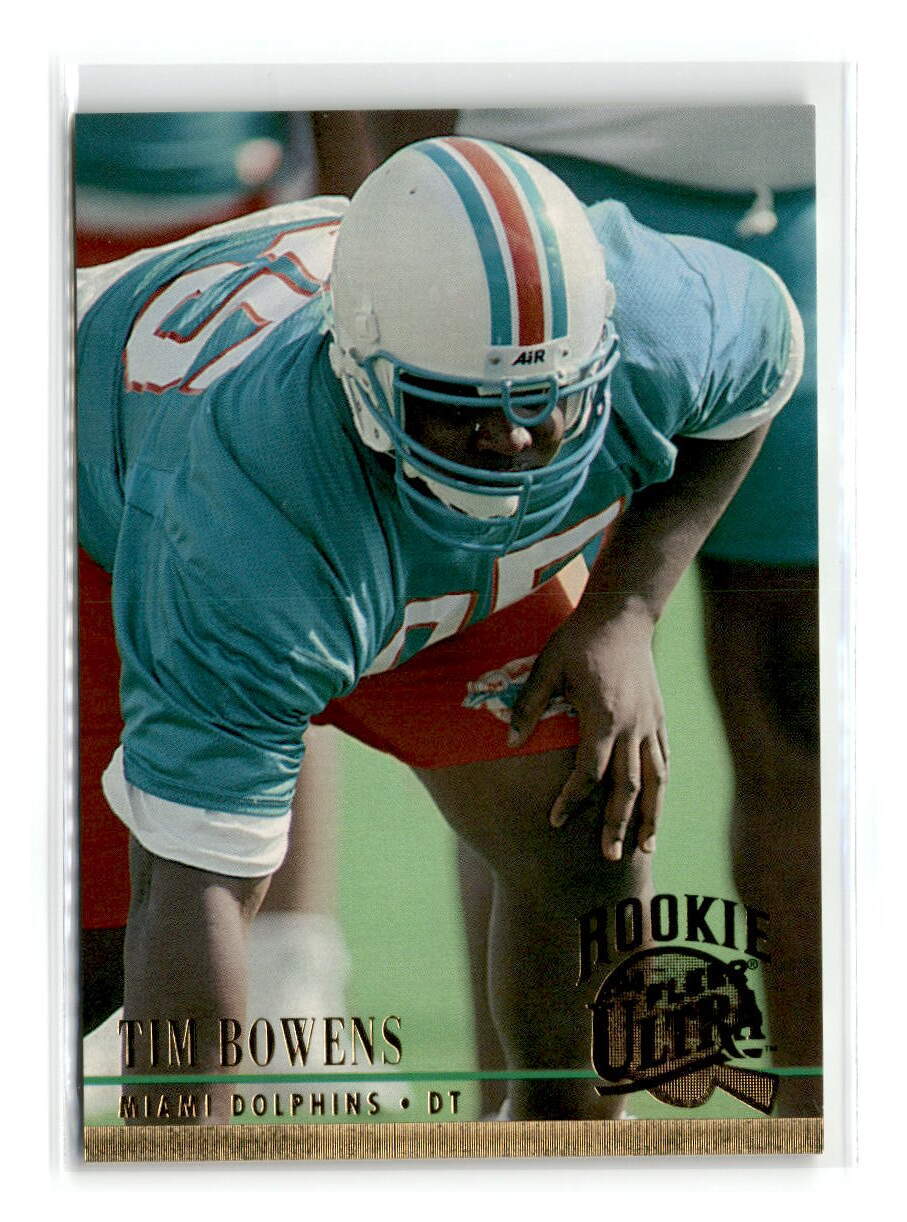1994 Ultra - #173 - Tim Bowens RC - Miami Dolphins