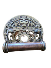  Crown Toilet Roll  Holder With Bronze /Antique Finish