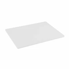 HDPE Cutting Board White Plastic 15" X 20" X 1/2" Commercial Grade