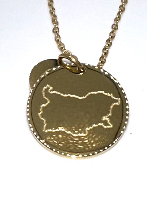 Bulgaria BGR Country Necklace Charm LDS Sister Missionary Mom