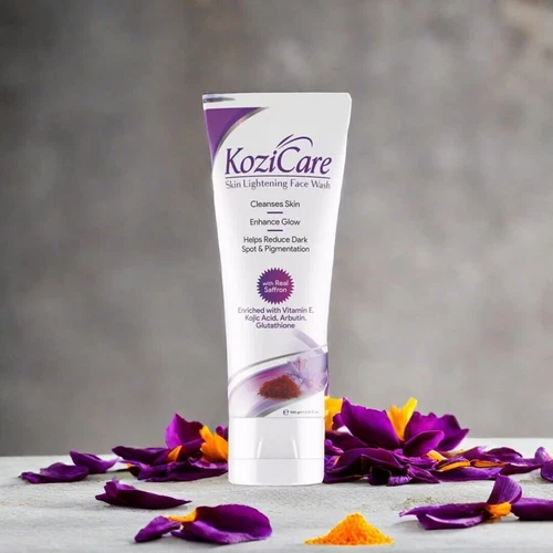 Kozicare Skin Brightening Facewash (100ml) for Glowing Skin Reduce Dark Spot - Picture 1 of 5