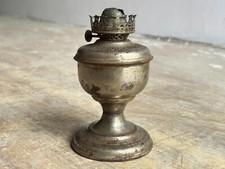 Ancienne Lampe À Huile/Kérosène En Laiton/Fer Hasag N°106 Fabriquée En Allemagne