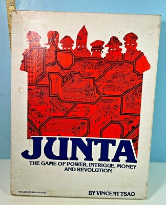 JUNTA: Game of Power, Intrigue & Revolution Creative Wargames Punched