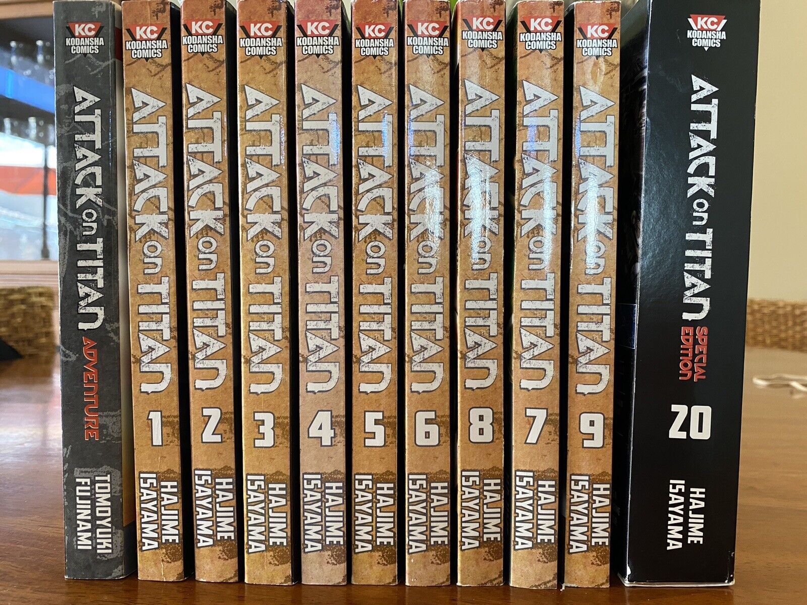 Attack on Titan: Manga Set Volumes 1-12 - Tokyo Otaku Mode (TOM)