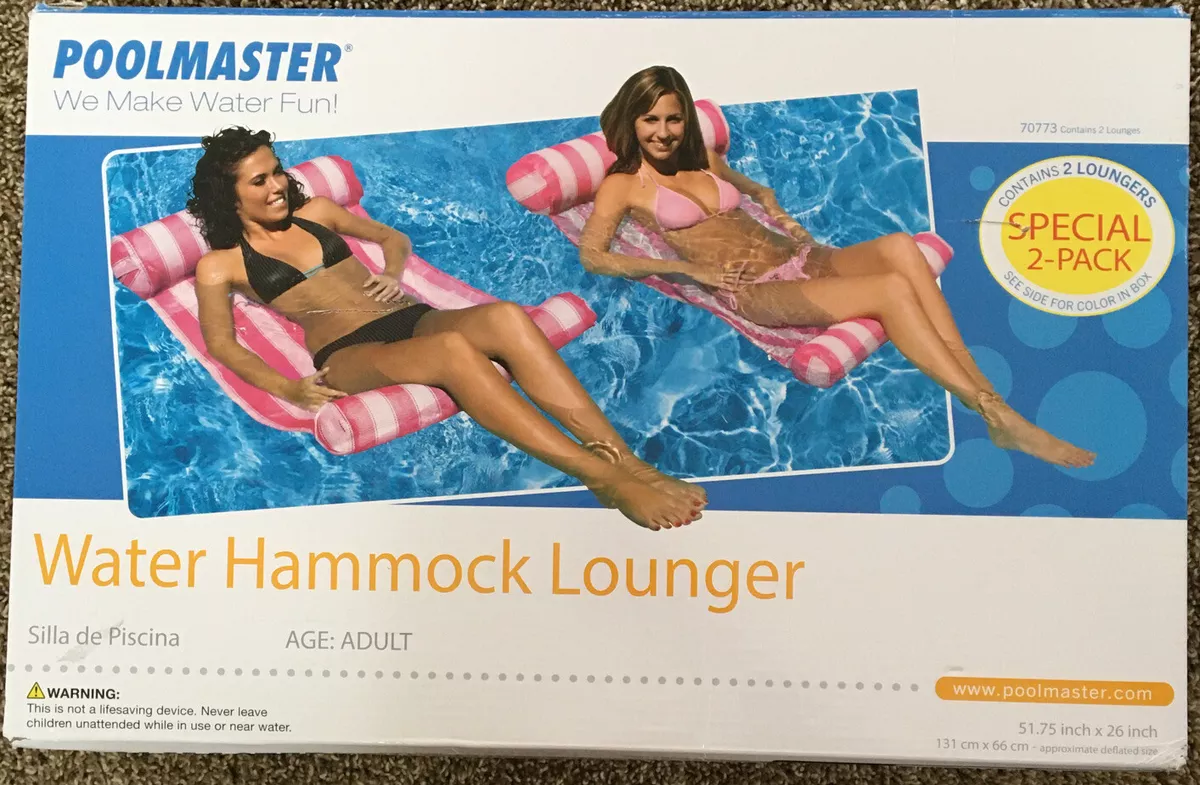 Poolmaster hammock online water lounger