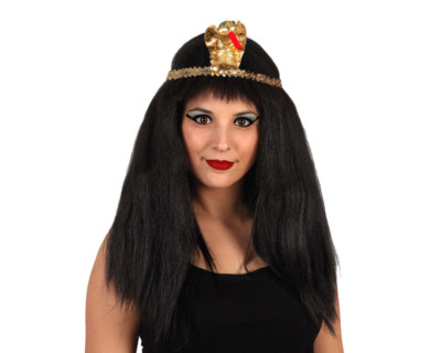 DAMEN ÄGYPTISCHER CLEOPATRA STIL SCHICKES KLEID PERÜCKE