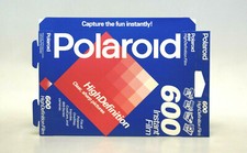POLAROID 600 FILM BOX 11X15 DISPLAY ITEM